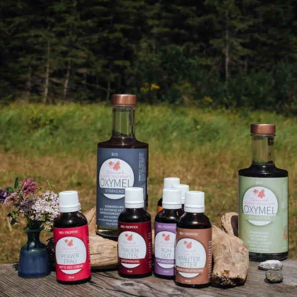 organic drops "women's times relaxation" at menstrual times organic chamomile organic yarrow organic lady's mantle organic meadowsweet