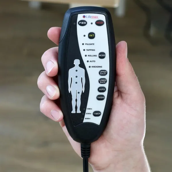 lifemax heated back & seat massager