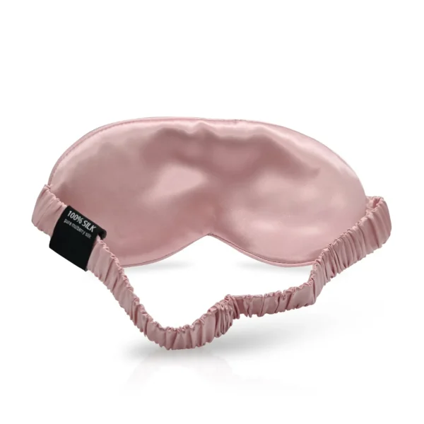 silksein pink silk sleep mask