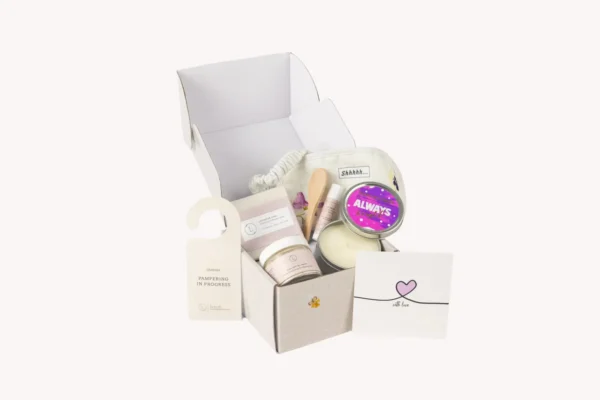 natural bath and body gift set, thank you gift box ap