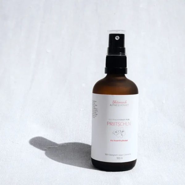bio feuchtigkeit pur "priitschln" bio rosenhydrolat