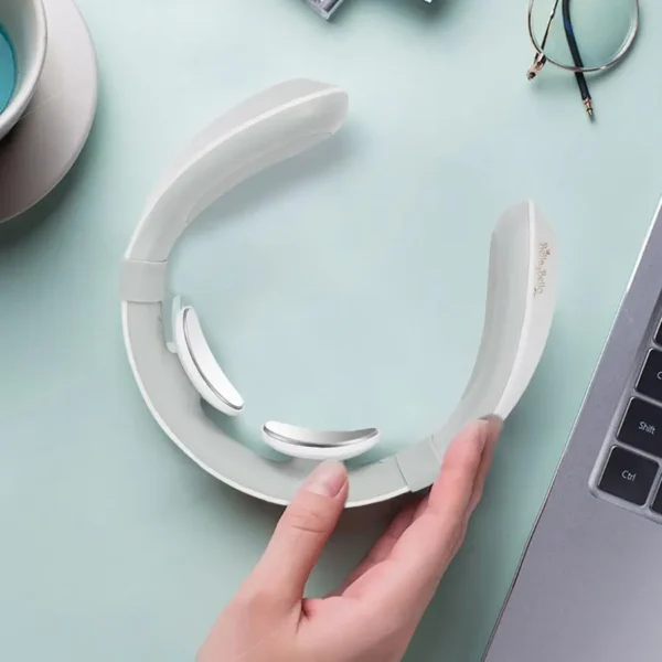 bella2bello egm white remote intelligent neck massager