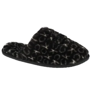 calvin klein slipper mule fur mono w hw0hw00536 0gk