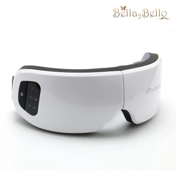 bella2bello's electric bluetooth 3d air compression vibration eye massager with heating system