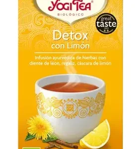yogi tea detox con limon 17 x 1,8g