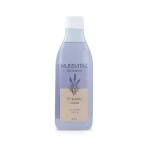 mussvital botanics lavender bath gel 750ml