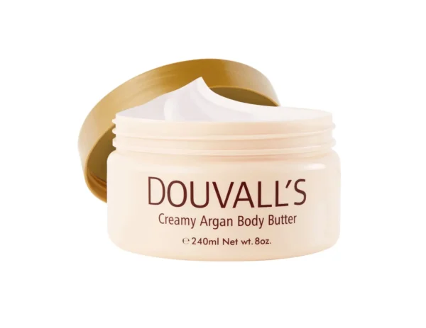 organic creamy argan body butter unscented 240ml