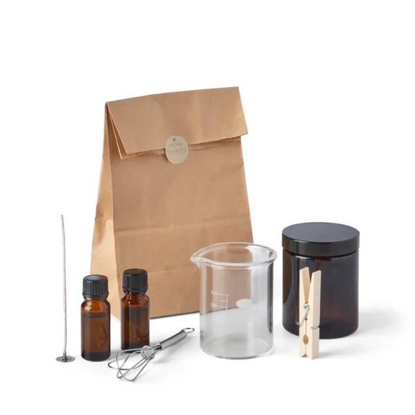 make your own eco soy wax candle set by douvall's