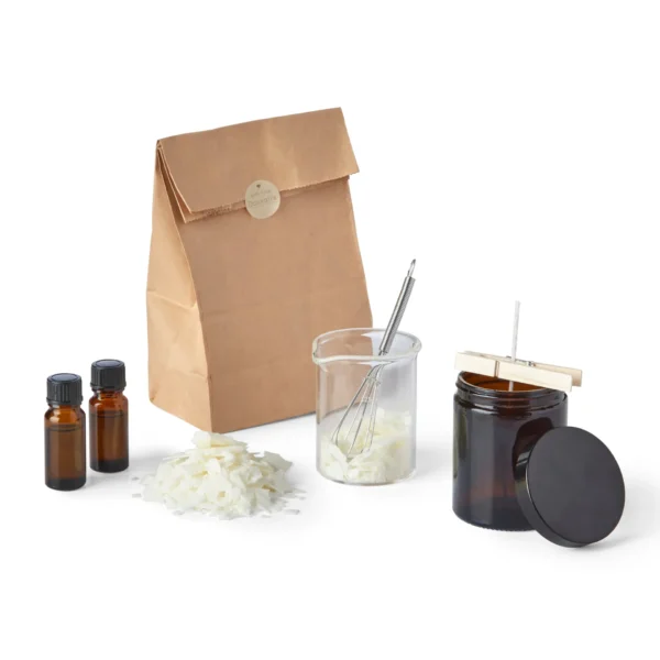 make your own eco soy wax candle set by douvall's